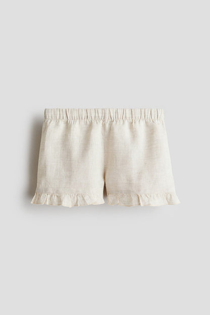 Linen shorts