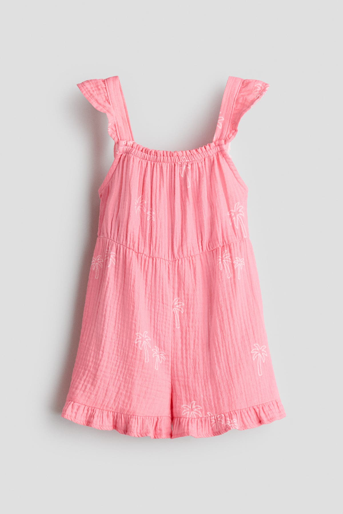Cotton muslin jumpsuit