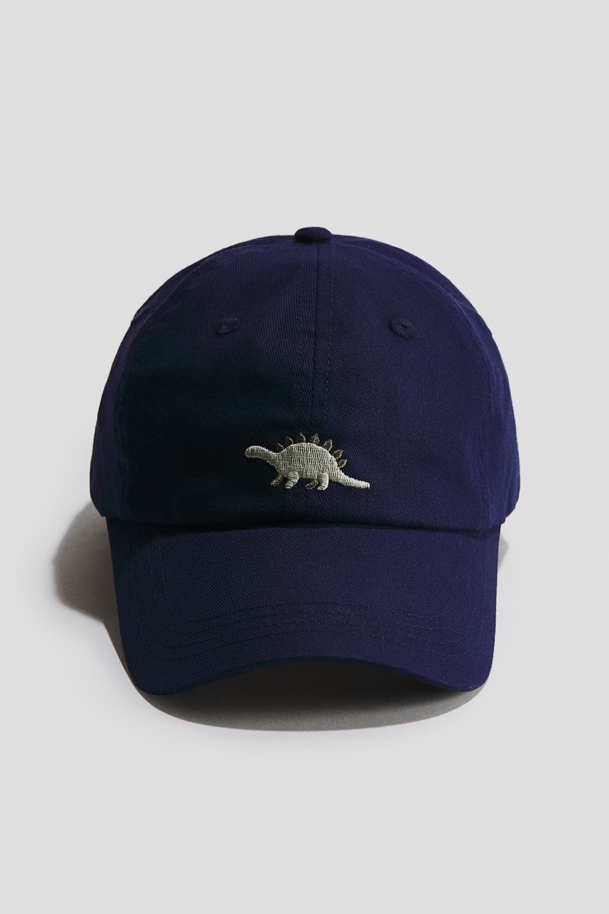 Motif-detail twill cap