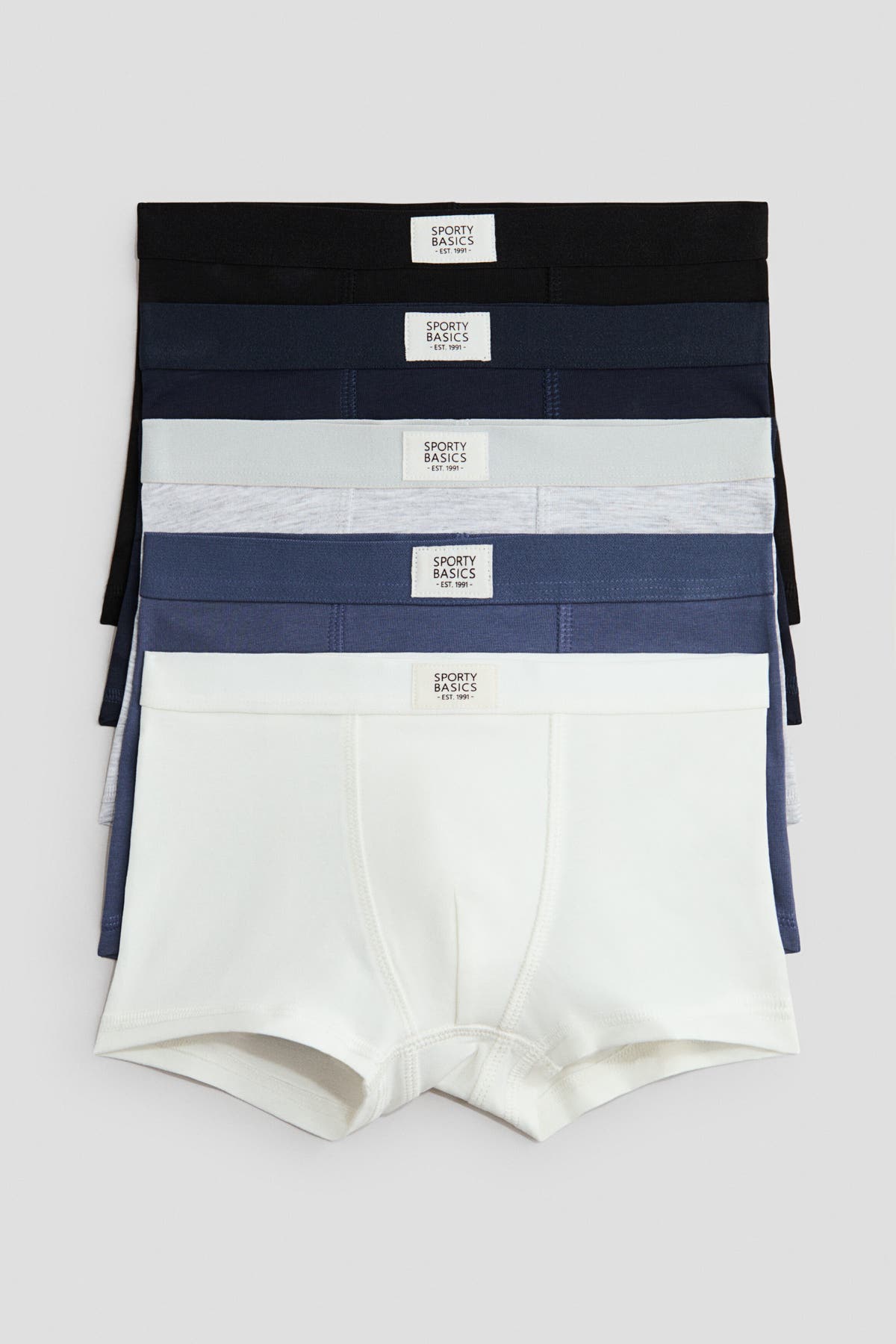 5-pack cotton trunks