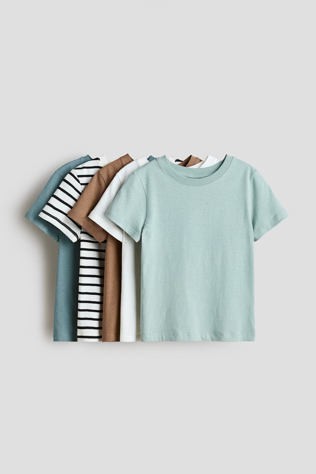 5-pack cotton T-shirts