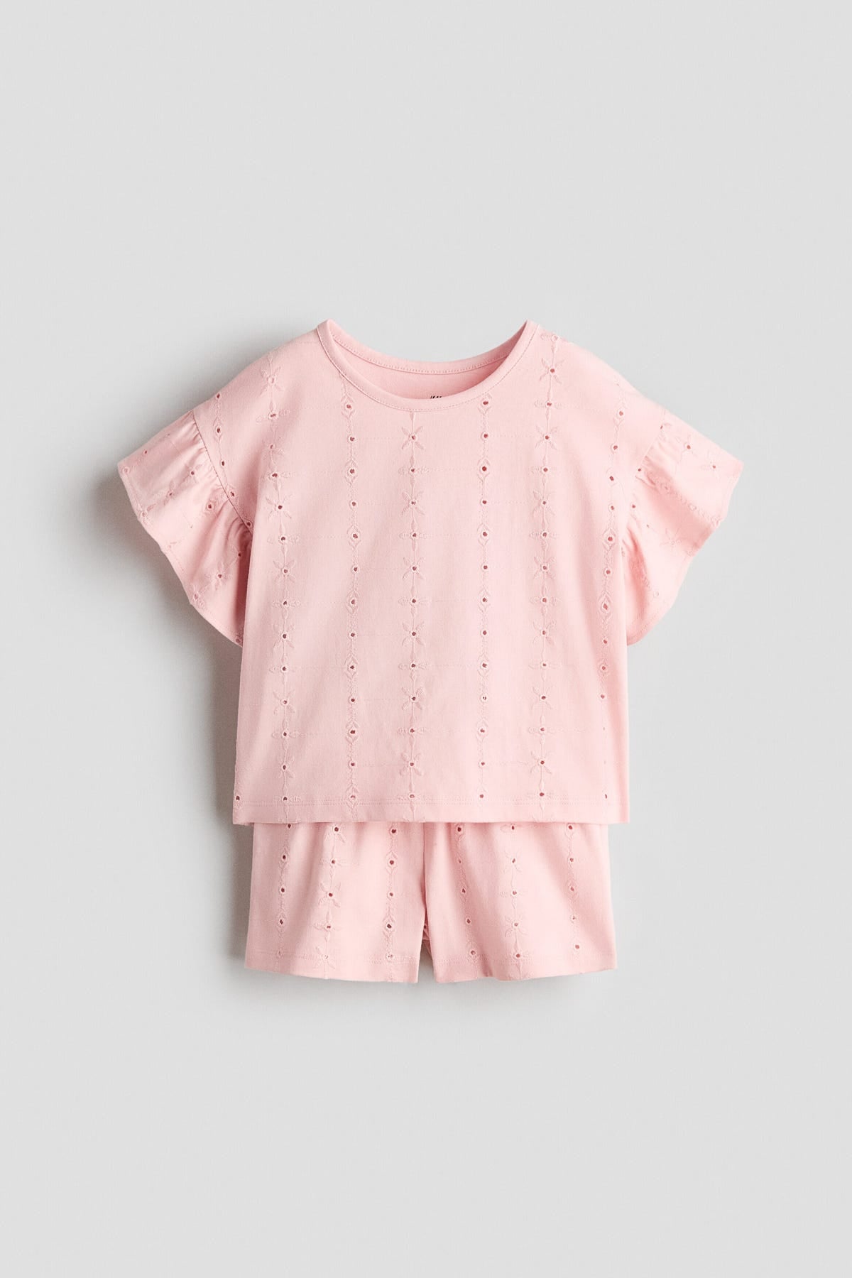 2-piece broderie anglaise set