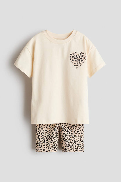 2-piece cotton jersey set