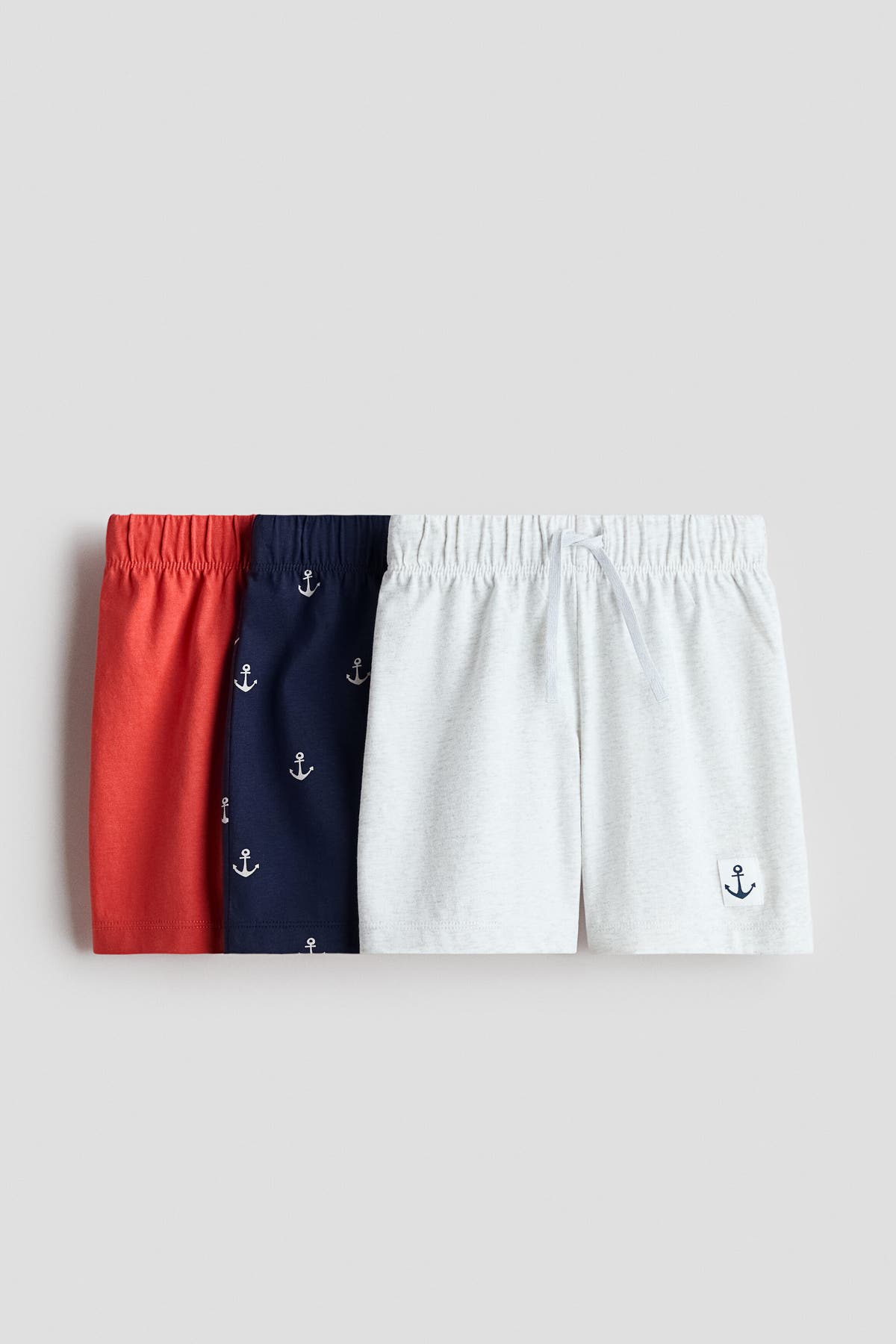 3-pack pull-on shorts