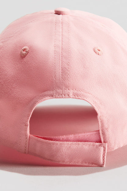 Embroidery-detail cap