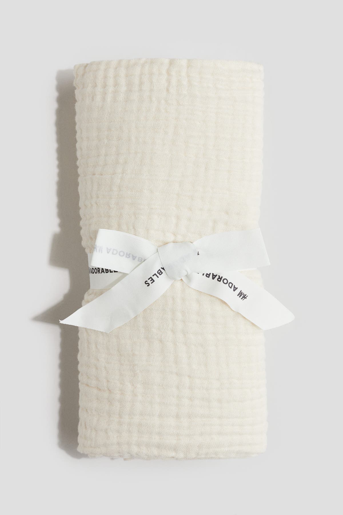 Cotton muslin comfort blanket