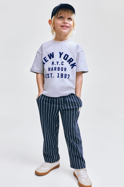 Terry drawstring trousers